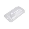 PS Black Base BOPS Clear Lid Plastic Take Out Food Container Box for Sushi,Salad,Fruit,Vegetable,Dessert,Cold dish Packaging