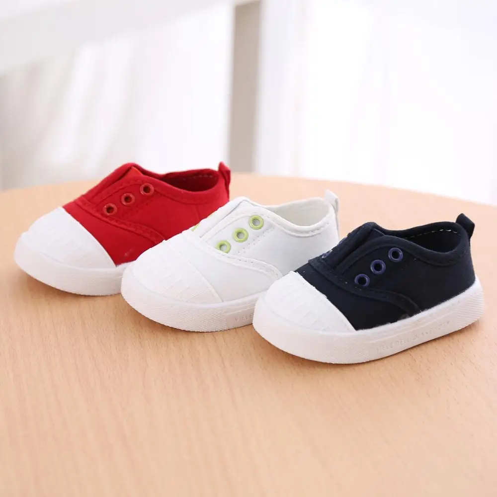 

Size 19-25 Baby Canvas Shoes, 3 colors