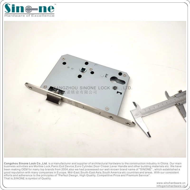 80mm Backset Euro Cylinder Mortise Lock Body SS304 | EN12209 | Durable ...