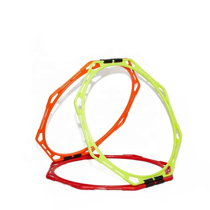 

Wholesale Exercise Fitness Milt-functional Sport Soccer Training Equipment Speed Agility Ring For Professional Agility, Orange, fluorescent green