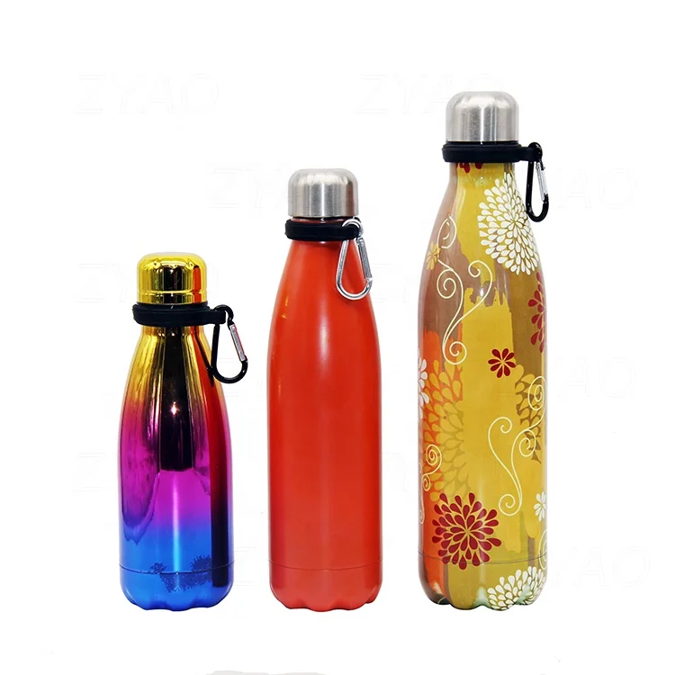 750ML Vacuum Insulated Thermos Insulated Outdoor Stainless Steel Sport Water Bottle