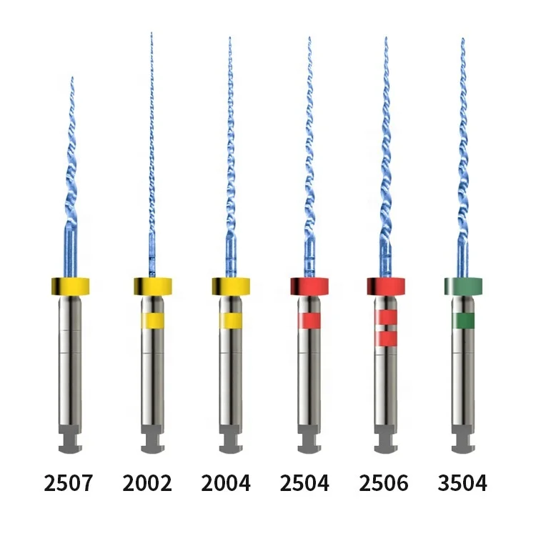 

Root canal endo files heat activation titanium coating Nickel Titanium Flexible Endodontic File