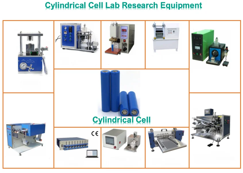 Lab Research Li Ion Battery Automatic Production Line Battery Assembly Machine For Cylinder Cell