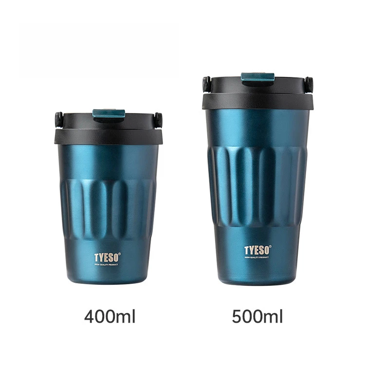 

New unique insulated coffee mug Double Wall coffee mug stainless steel water bottle With Handle