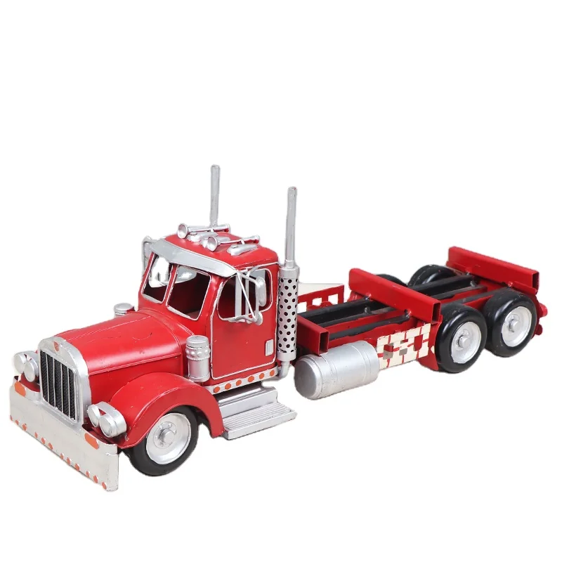 

Die Cast R-optimus prime Car Model Metal Decoration For Home Metal Diecast Model Truck Antique Decoration