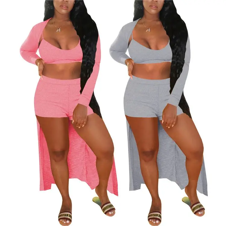 

Lowest Price 2021 Casual Womens Three Piece Pant Set