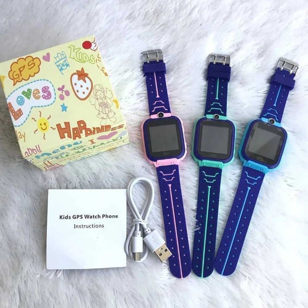 

Q12 children smart watch Kids Sports phone Wristwatch cheap watches IP67 waterproof BT Sim Card Children Phone
