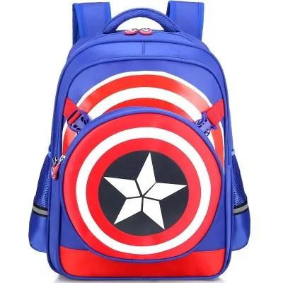 

2019 Wholesale Kids School Bag Children's Backpack, Dark blue,light blue,black