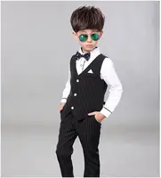 

Japanese Suits for Weddings Boys Vest +Pants 2pcs Flower Boys Formal Tuxedo Kids Dress Shirt Gentleman Party Clothing Sets C4