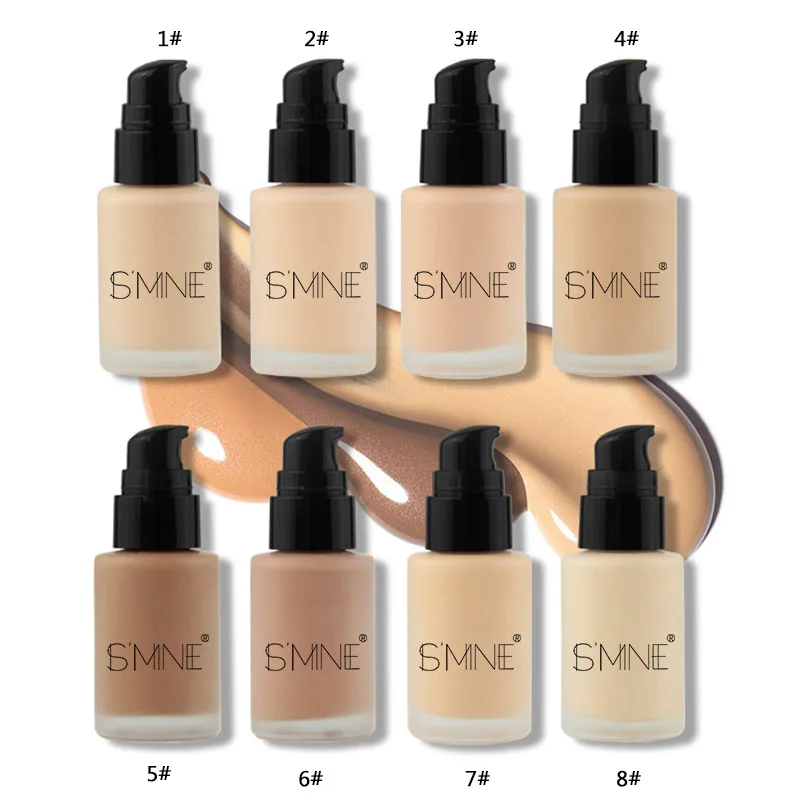 

Moisturizing Waterproof concealer makeup foundation liquid Multi colors beauty cosmetics makeup, Picture