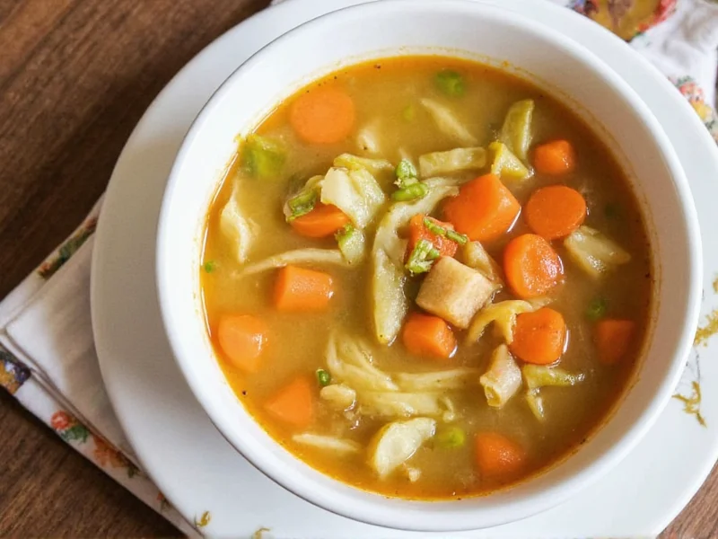 Cabbage Soup Calories: Facts & Nutrition Guide