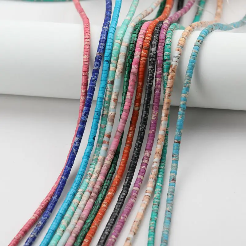 

Wholesale fashion imperial jasper waist bracelets beaded natural mixed gemstone loose beads stone