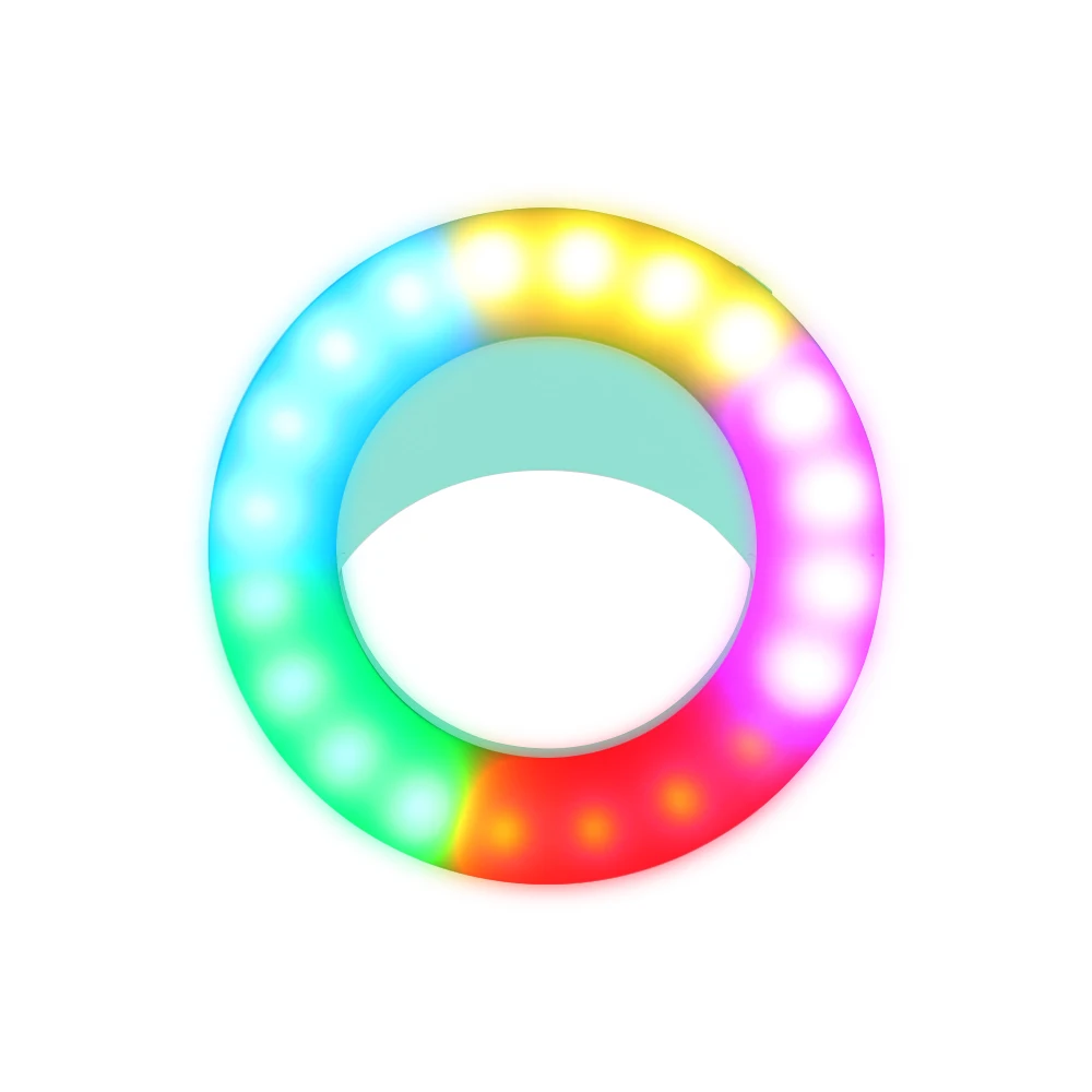 

Wholesales price RGB selfie led ring lights for iphones TikTok Zoom meetings