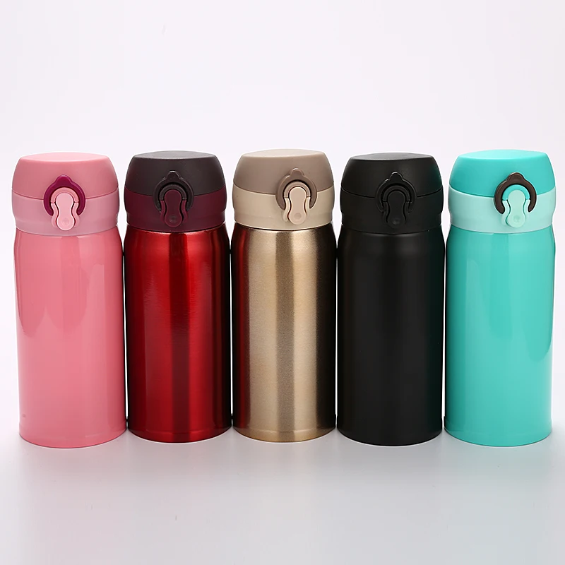 

Mikenda Customized printing double wall insulated stainless steel thermos vacuum flasWith Bounce cover, Customized pantone color