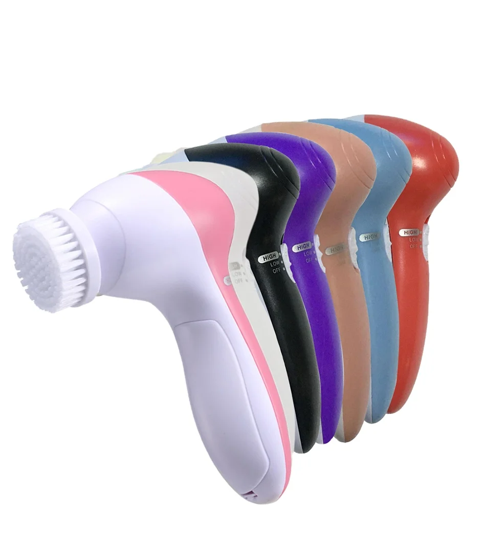 

Face wash facial cleanser body cleansing brush 5 in 1 beauty care massager