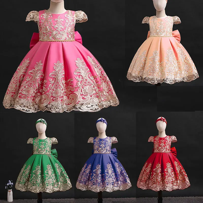 En Gros Enfants Fille Robes Offre Speciale Dos Nu 1 9years Bebe Filles Fete Robe Anniversaire Robes De Mariee Buy 1 6 Ans Bebe Fille Robe 2 Ans Fille Robe 4 Ans Fille Robe Product