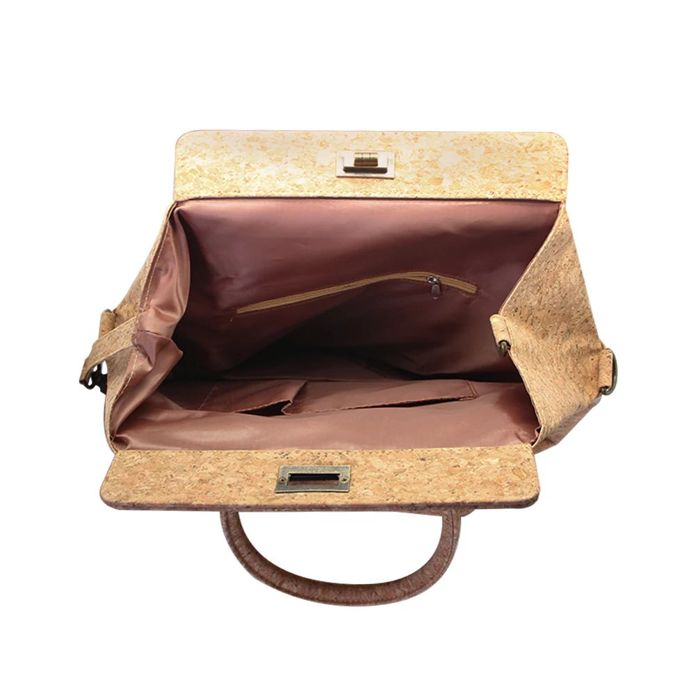 boshiho 2019 秋冬季新款时尚 2in1 大葡萄牙软木斜挎包女士单肩包