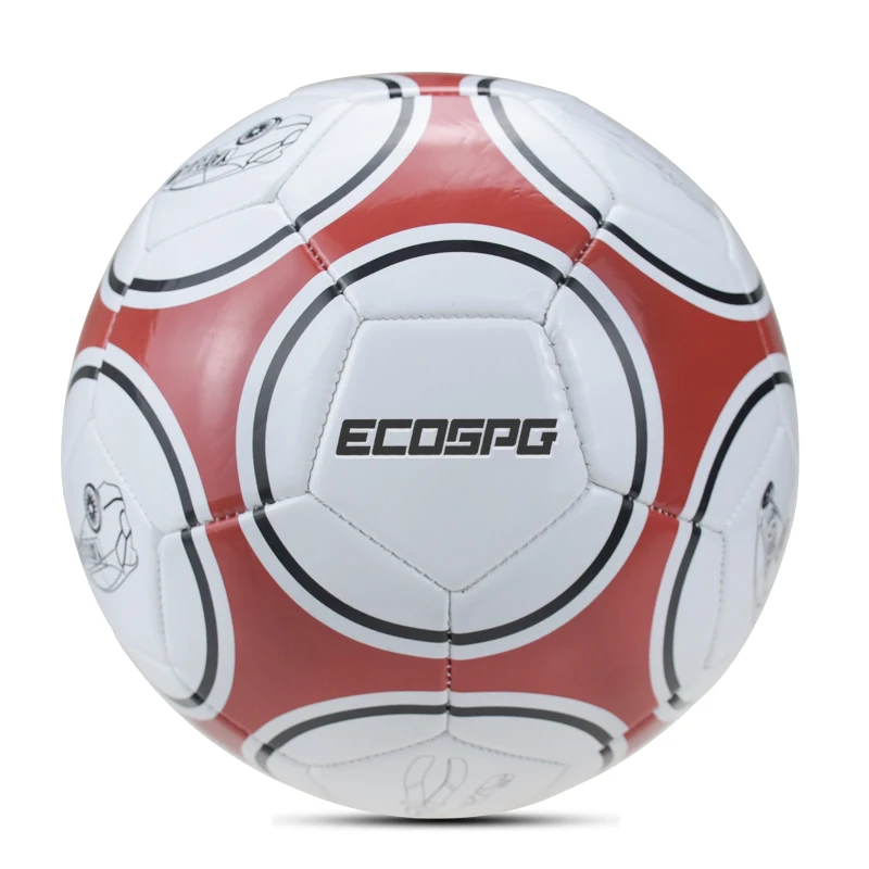 

High quality Machine Stitched Customized LOGO  PVC Soccer Ball Footballs, Customized colors