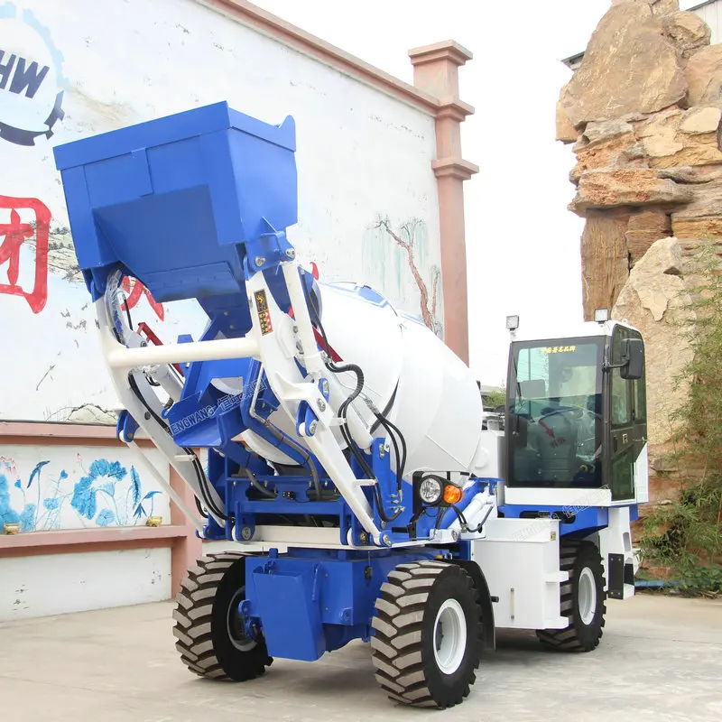 Mini Truck Concrete Mixer 2m3 Concrete Mixing Car For Sale Buy