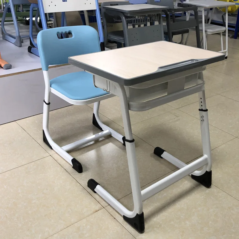 School Furniture Single Adjustable School Classroom Student Desk And