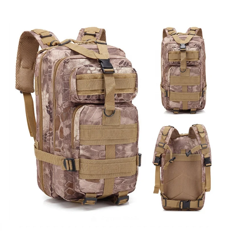 

In Stock Outdoor Camping Hunting Hiking Waterproof Survival Army Bag Pack Camo Military Tactical Backpack