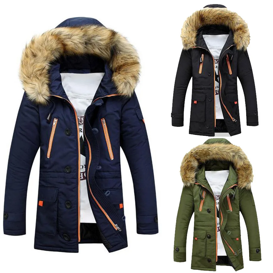 Jaqueta Fur Long Unisex Chef Coat Men Winter Mackage Down Hood Jacket Filling Machine