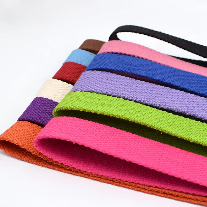 

Meetee KY443 Thick Polyester-cotton Webbings Canvas Bag Webbing Ribbon Backpack Belt Strapping Bias Binding Tape