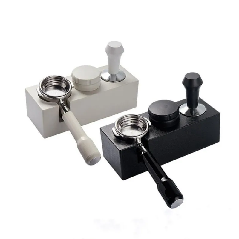 

Coffee Espresso Barista Accessories ABS Coffee Holder Portafilter Tamper Holder Tamper Station Portafilter Stand 51mm