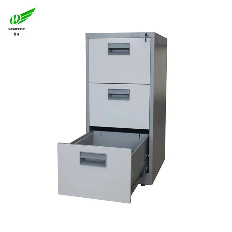 Modern Design Multi Function 3 Drawer Index Card Box File Cabinet