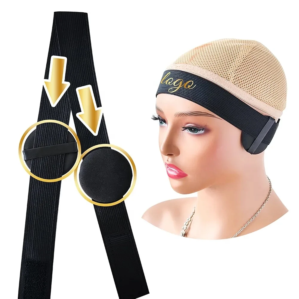 

Customized Logo New Arrival Melt Band With Ear Protector For Wigs