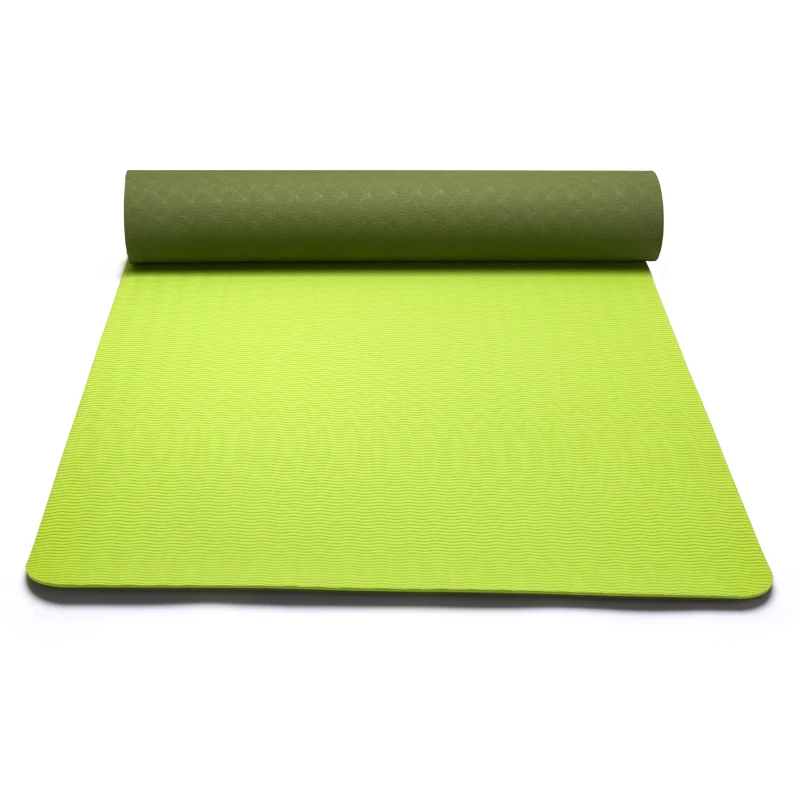 

Keepeak Wholesale Custom Anti Slip Eco Friendly Tpe Yoga Mat Double Layer Tpe Yoga Mat