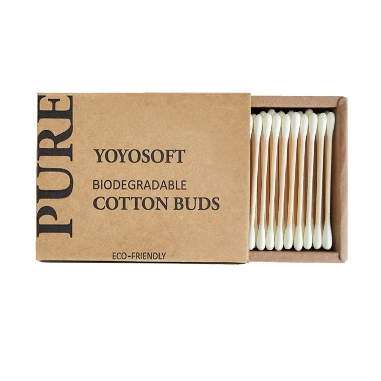 

Not Easy To Break Biodegradable Cotton Buds Cotton Buds For Ears Cotton Swab For Lip Gloss, White/black/green/blue/yellow/pink