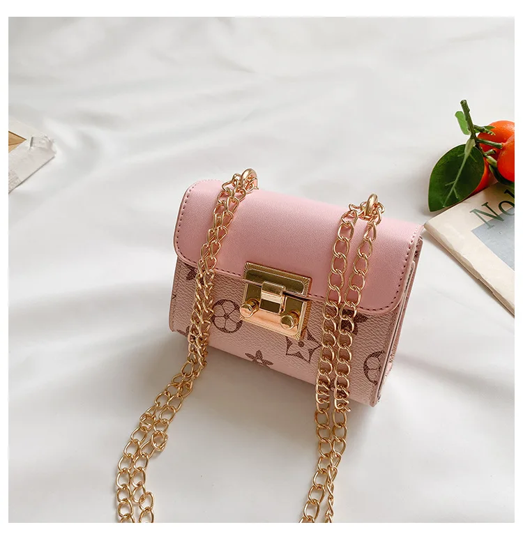 

2021 New kids fashion messenger girl's shoulder bags handbags purses, 5 colors