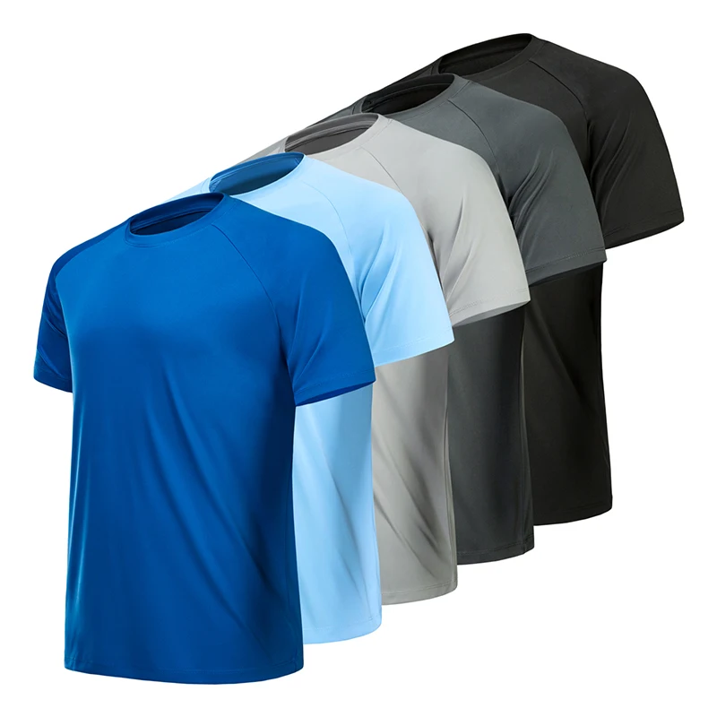 

Hot Men's T-shirts Quick Dry Men T Shirt Bodybuilding Sport T Shirt Product