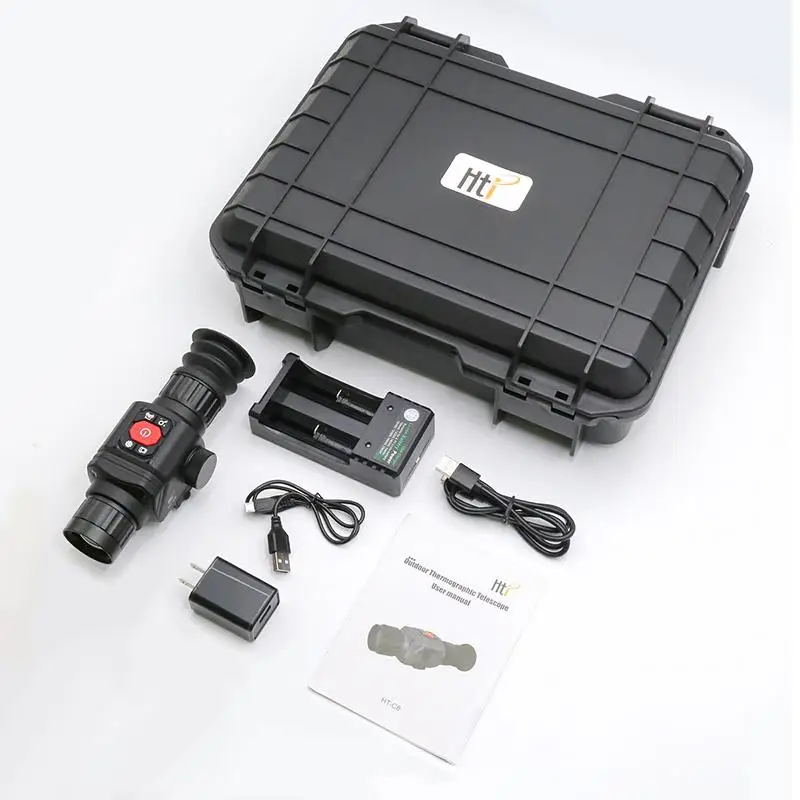 

HTI 2024 C8 54mm Lens Digital Infrared Thermal Visor termico notturno Viewer Night Vision Thermal Monocular