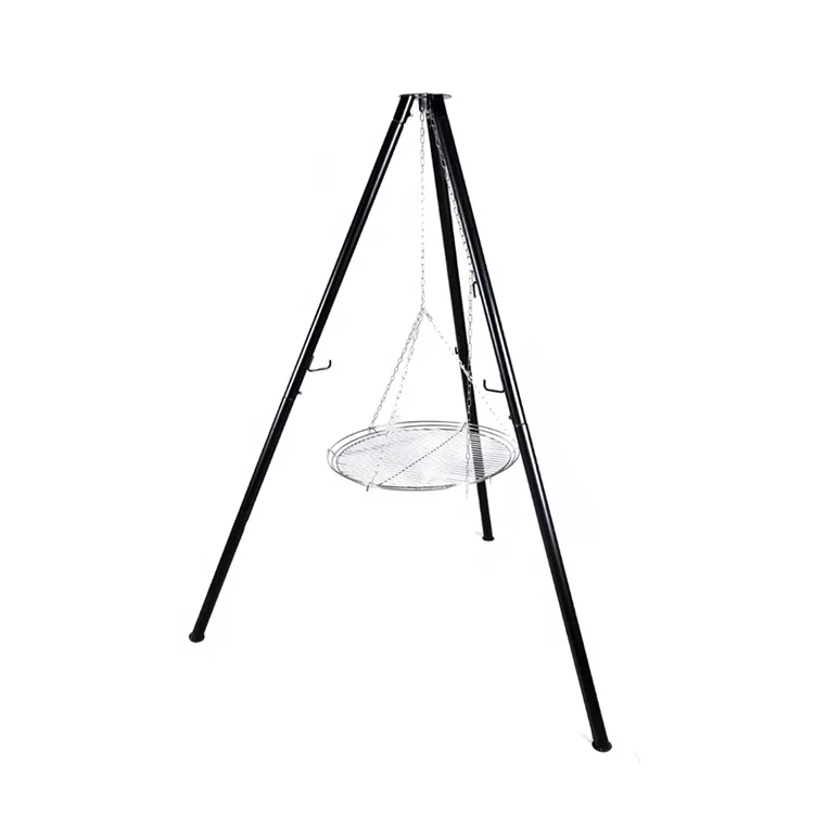 

Tripod Cooker With Adjustable Pulley System