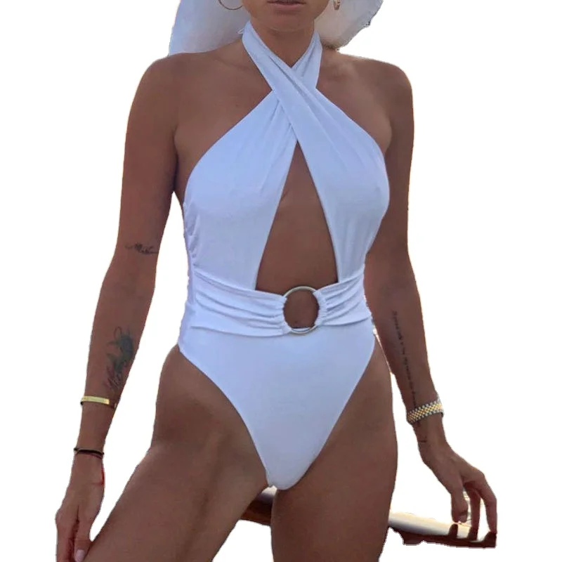 

New 2022 swimsuit sexy one-piece brazilian bikini women's one-piece swimsuit