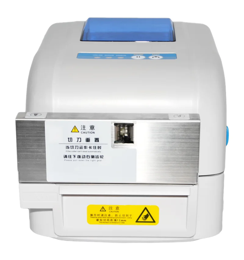 

Thermal Transfer Barcode Printer 203 DPI 4 inch Label Printer with Auto Cutter