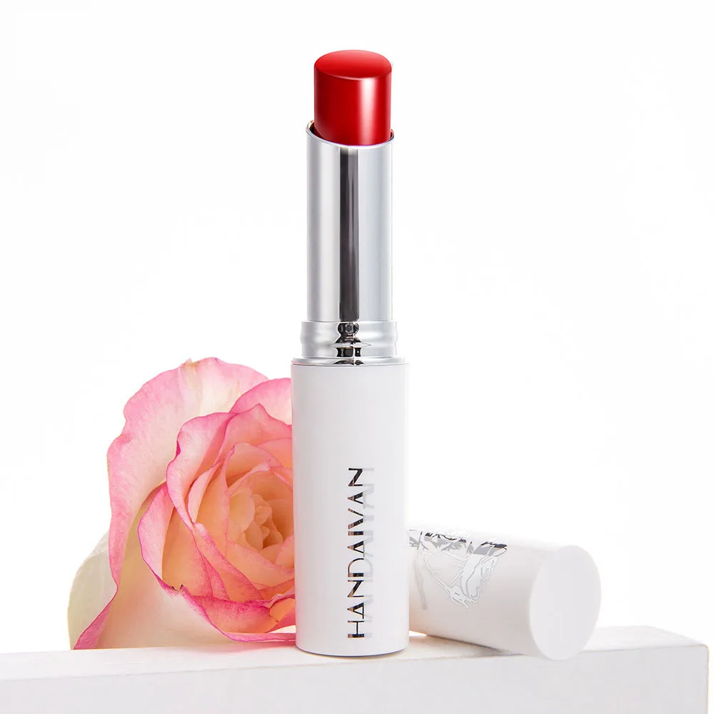 

Natural Rose Essence Matte Lipstick Lip Balm Brighten Waterproof Long Lasting Lips Makeup Cosmetics maquiagem, 8 colors