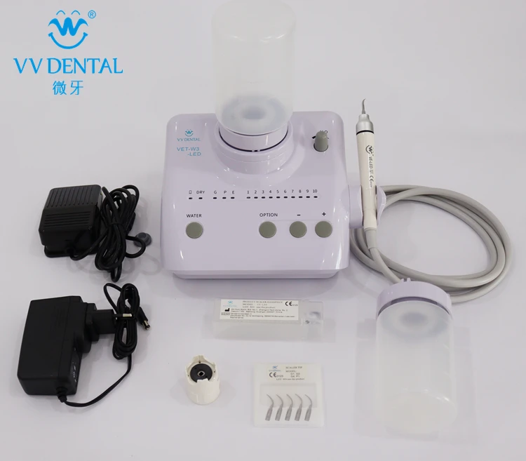 
Latest hot selling VET-W3-LED Ultrasonic dental scaler WOODPECKER with LED dental scaler equipment 
