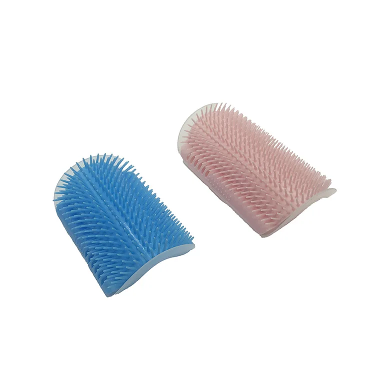 

Wholesale S Wall Corner Comb Brush Self Groomer Massage Brush With Nip