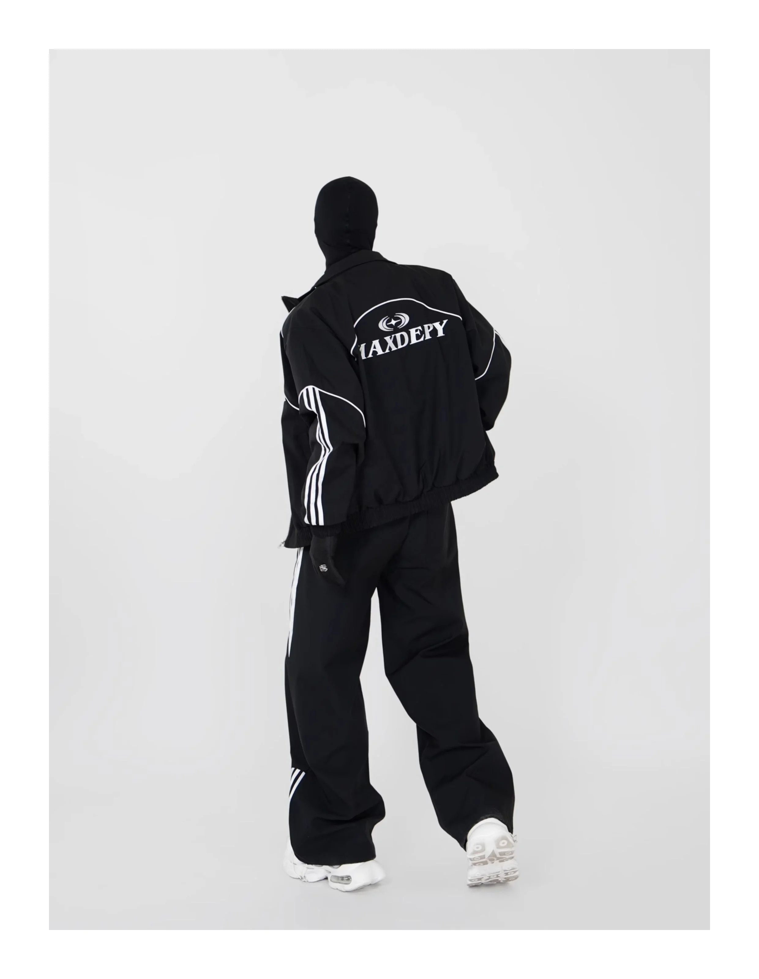 Reflective Piping Drawstring Sweatpants