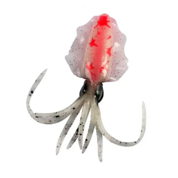 2019 New Model soft rubber squid pvc fishing new glow lure
