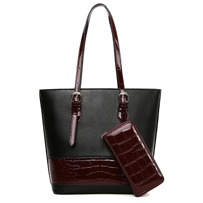 

Fashion European Leather Tote Bag Stone Purses And Handbags Ladies Bags