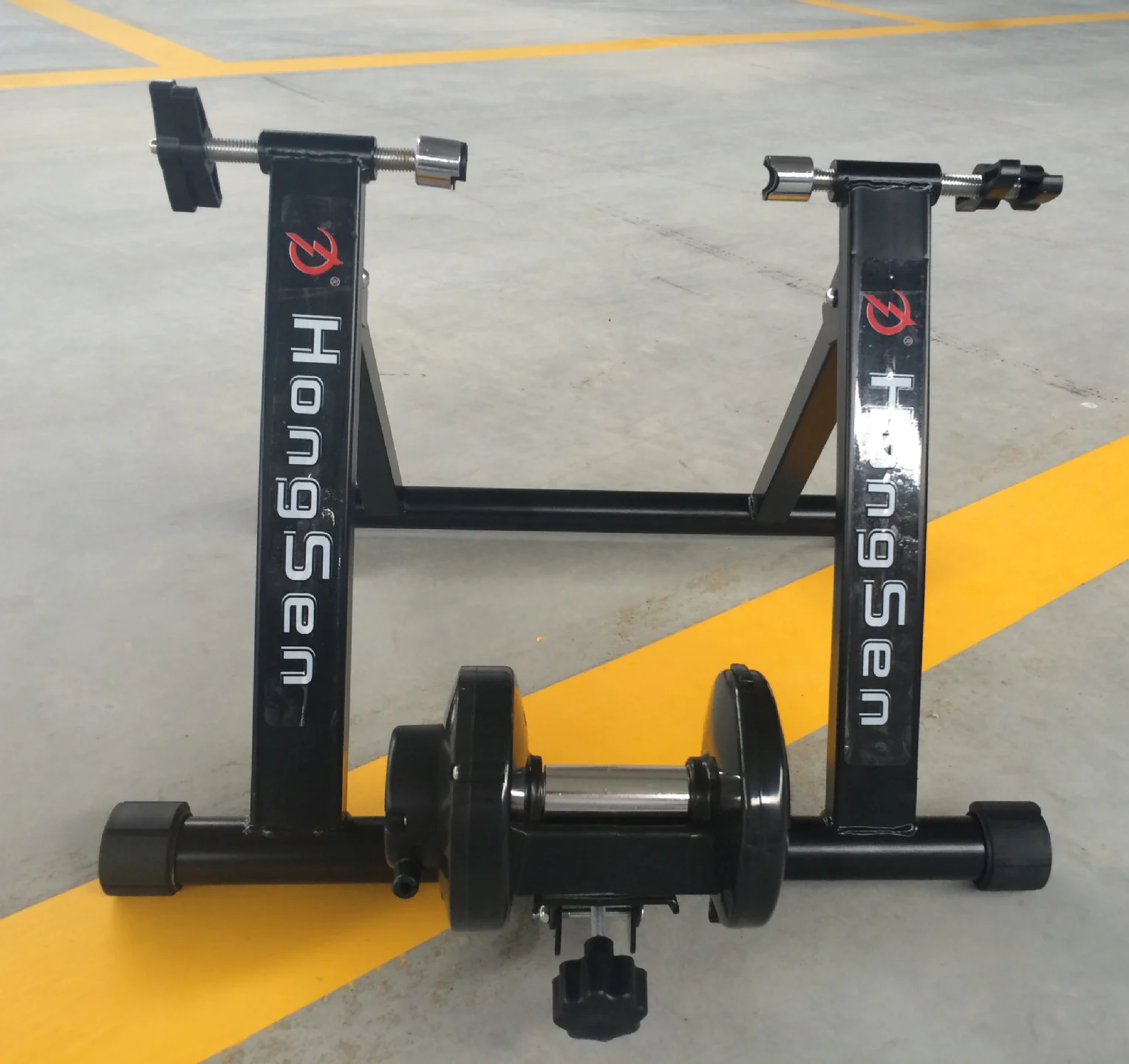 

home magnetic foldable bike trainer stand indoor