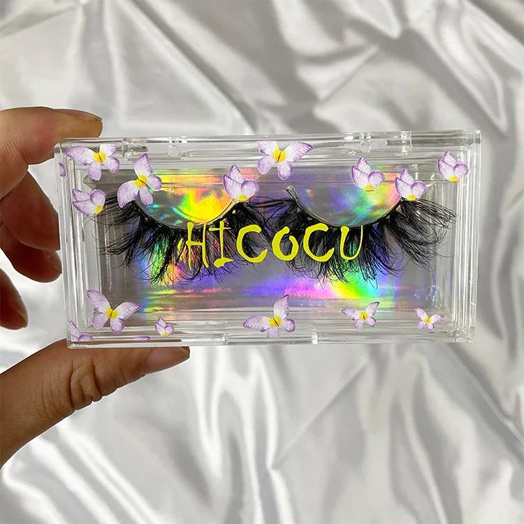 

HICOCU 30mm lashes wholesalelashes 25 mm mink lasheswholesale vendor eyelash packaging mink 25mm eyelashes mink 3d