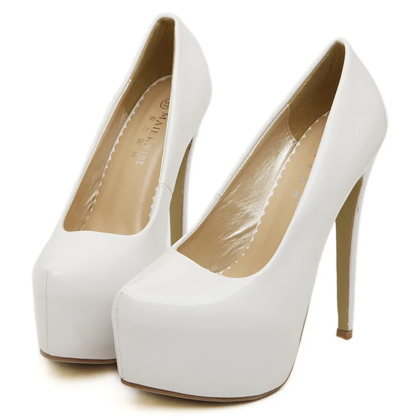 

2020 ladies elegant temperament women's shoes European and American fashion original single new high waterproof platform high he, Picture