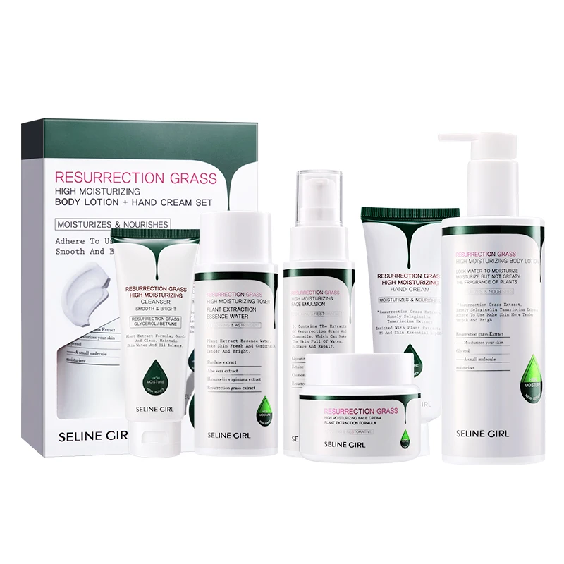 

Organic Skin Care Set Rejuvenating Hydrating Whitening Moisturizing Non-greasy Soothing Brightening Natural Skincare Facial Set, White color