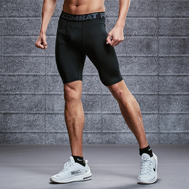 

Mens Gym Wear Fitness Training Shorts Men Dry Fit Running Compression Tight Sport Short Pants Male Workout Shorts