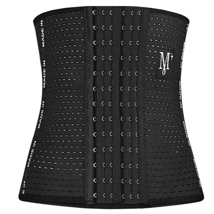 

Best Seller Prodcuts 2021 Latex Fat Burning Workout Body Building Waist Trainer Corset Belt For Women, Black+skin tone